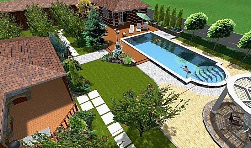 Работы по благоустройству двора